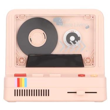 Imagem de Gravador de Leitor de Cassetes Bluetooth Retro Vintage X20 - Yunseity