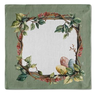 Imagem de Guardanapo De Pascoa Em Linho 533092 40X40 2Unid Belchior