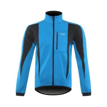 Imagem de Jaqueta De Ciclismo De Inverno Quente, Corta-Vento E Impermeável, Resp