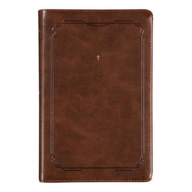 Imagem de The Purpose Book: Bíblia Sagrada, A21, Capa Couro-Soft Marrom, Cruz