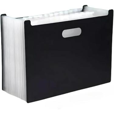 Imagem de Pasta Organizadora A4 Sanfonada Com 12 Divisórias Resistente Forte