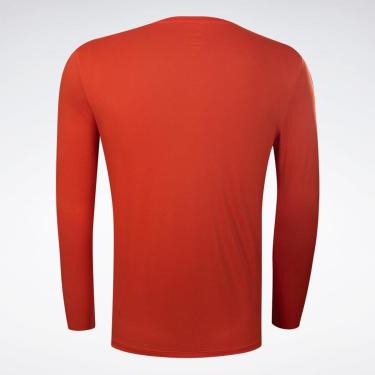 Imagem de Camiseta Reebok  Manga Longa Dynamic Masculina-Masculino