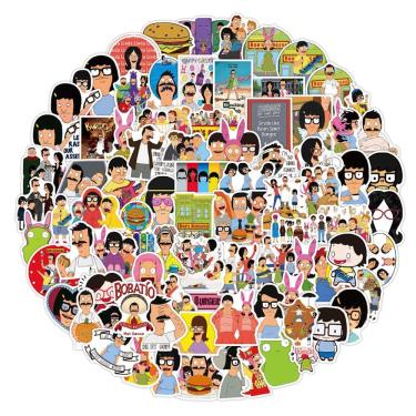 Imagem de Adesivo Bobs Burgers Anime Vinyl Cartoon 50 unidades para impermeabilização
