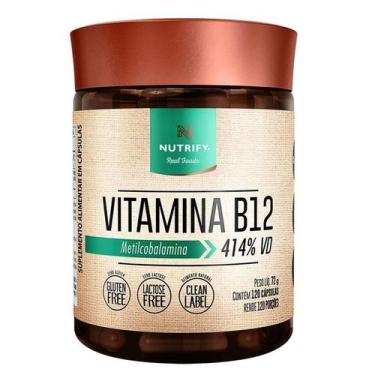 Imagem de Vitamina B12 (120 Caps) - Padrão: Único - Nutrify