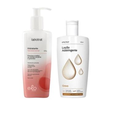 Imagem de Kit Labotrat Gestante Anti Estrias E Loção Adstringente