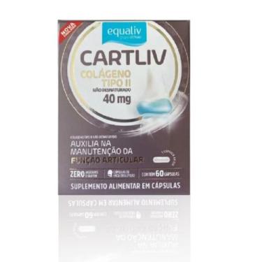 Imagem de Cartliv Colágeno Não Hidrolisado Com 60 Cápsulas - EQUALIV