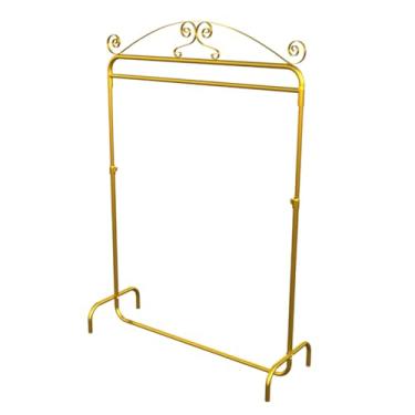 Imagem de Arara para Roupas Desfile Vintage 1,20m Dourada