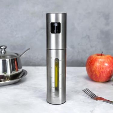 Imagem de Kit Com 02 Spray Multiuso para Cozinha - Borrifador de Óleo, Azeite e Vinagre - Garrafa Pulverizadora com Capacidade de 220ml - Fácil Aplicação e Controle Preciso