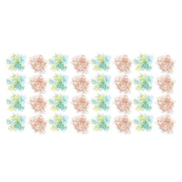 Imagem de Clipes de papel metálicos de formato bonito, à prova de ferrugem, antiderrapantes, clipes de papel de escritório para organização de arquivos e marcadores Clipes de papel de metal