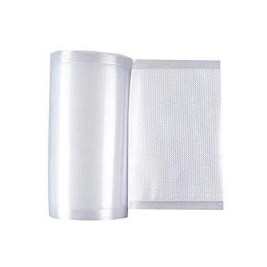 Imagem de Rolos de Sacos para Selador a Vácuo 2 Seladores Food Saver Armazenamento Alimentos Seal Meal Comercial BPA Nylon PE Frescor Camping Trilha Pesca