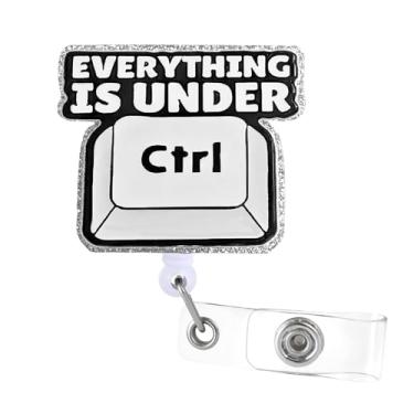 Imagem de Porta-crachás retrátil, cartão de identificação com clipe jacaré para nome de enfermeira CNA, carretel de crachá engraçado, clipe de crachá de identificação de estudante, desenho fofo, enfermagem