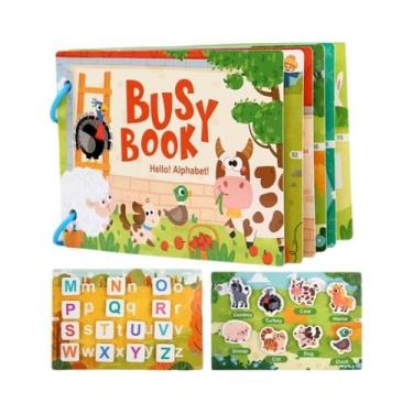 Imagem de Livro Sensorial Montessori Para Bebês: Brinquedo Educativo Silencioso 