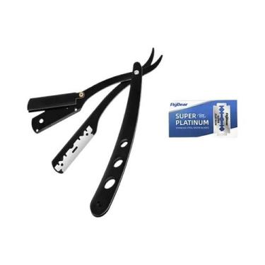 Imagem de Navalha De Segurança Vintage Dobrável Para Homens, Aparador De Barba E