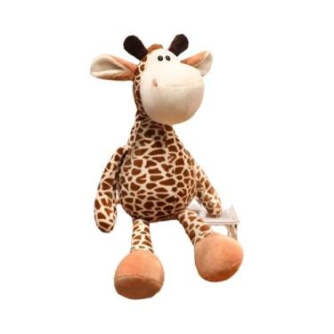 Imagem de Brinquedos De Pelúcia De Animais De Desenho Animado Fofos, Girafa, Ele