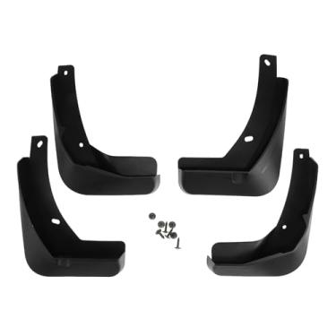 Imagem de Partuto Protetor de lama contra respingos - Protetores de lama dianteiros e traseiros do carro - para Volkswagen Golf 7 Mk7 VII 7 2013-2020 Plástico preto com acessórios de montagem - 1 conjunto