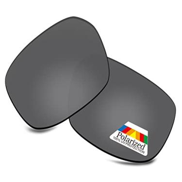 Imagem de Bwake Lentes de reposição para óculos de sol Spy Optic Touring - Preto escuro polarizado