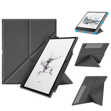 Imagem de Fintie Capa de origami para tablet Boox Note Air 5 C (2025)/Air4 C/Air3 C/Air3 B/W ePaper - Capa magnética fina e leve com vários ângulos de visualização com suporte para hibernar/despertar automático