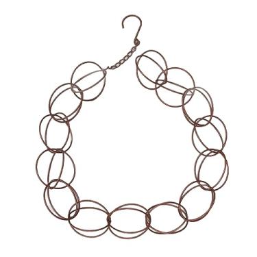 Imagem de Corrente de Chuva Metal com Anel Decorativo Gancho Campainha para Casa Varanda Pátio Função Drenagem Som Elegante Melodia Instalação Fácil