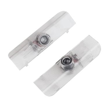 Imagem de Luzes de projetor com logotipo LED para porta de carro, luz de boas-vindas automotiva de ajuste específico, lâmpada fantasma de entrada de veículo iluminada HD (FitForNii-ssan)