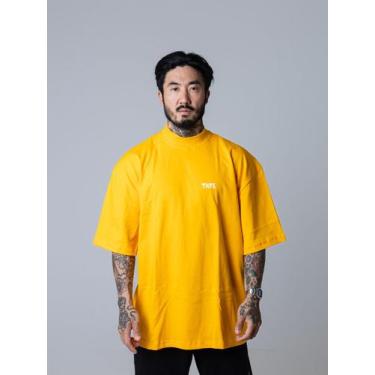 Imagem de Camiseta Oversized Gola Alta Angel - Thpe Company, G1, Amarelo