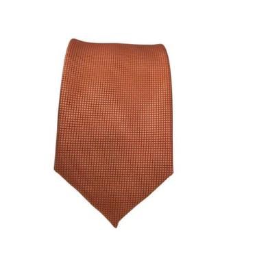 Imagem de Gravata Premium Terracota - Sem marca, Terracota 01