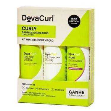 Imagem de Deva Curl No Poo Kit - Shampoo + Condicionador + Leave-in Kit-Unissex