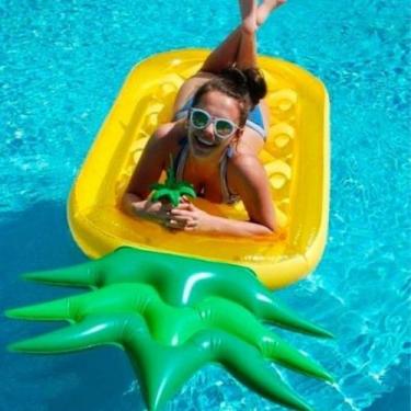 Imagem de Boia inflável especial gigante abacaxi  Bel Fix