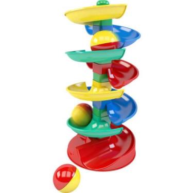 Imagem de Brinquedo Rola Bola Blocolândia 18 Peças