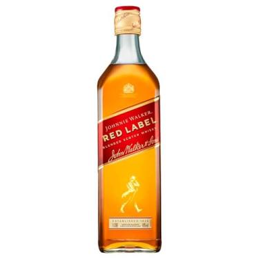 Imagem de Johnnie Walker Red Label, Whisky Escocês, 1 Litro, 2 Unidades, Escócia