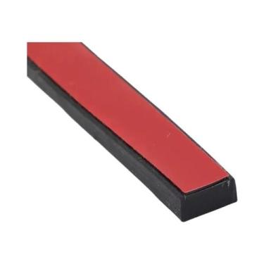 Imagem de Fita De Vedação Autoadesiva De Borracha De Silicone Preta De 50cm, Res