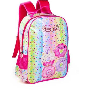 Imagem de Mochila Infantil Sweet Donuts (S) - KIT