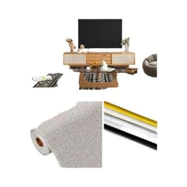 Imagem de Papel De Parede De Linho De Diatomita Autoadesivo Reforçado Para Decor