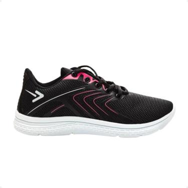 Imagem de Tênis Running Feminino Box 200 Preto E Pink-Feminino