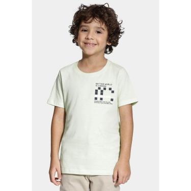 Imagem de Camiseta Aramis Infantil Manga Curta Estampa Pixel Lima-Masculino