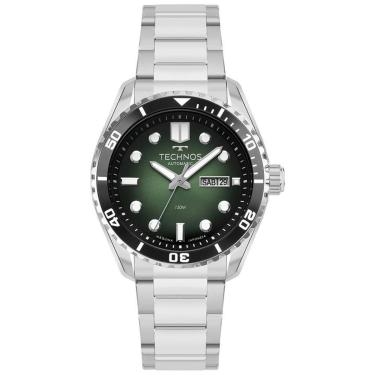 Imagem de Relógio Technos Masculino Automático Prata - 8205OX/1V Relógio Technos Masculino Acqua Prata - 8205O-Masculino