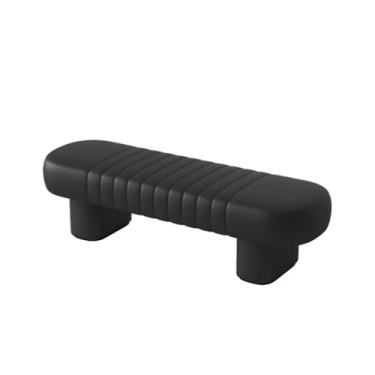 Imagem de KHUTRW3D Moderna casa de madeira estofada de couro para troca de sapatos, sofá de descanso e cama, entrada (média)