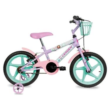 Imagem de Bicicleta Infantil Aro 16 Verden 10511 A Casa Mágica da Gabby com Rodinhas Freio V-Brake-Unissex