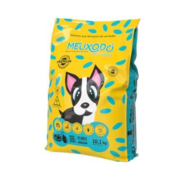 Imagem de Ração MEUXODÓ Premium Cães Filhotes Sabor Carne e Frango 10,1 Kg