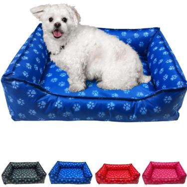 Imagem de Caminha Pet Retangular Impermeável M Azul