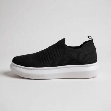 Imagem de Sapatênis Meia Casual e Social lançamento material em knit - sem marca