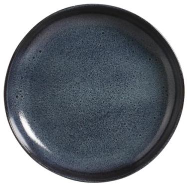 Imagem de Porto Brasil Travessa Redonda Grande Orgânico Stoneware Titanium