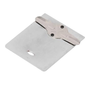 Imagem de Chiffonade Placa deslizante para máquina de costura de aço inoxidável, placa de cobertura de bobina para acessórios de máquina de costura doméstica 307