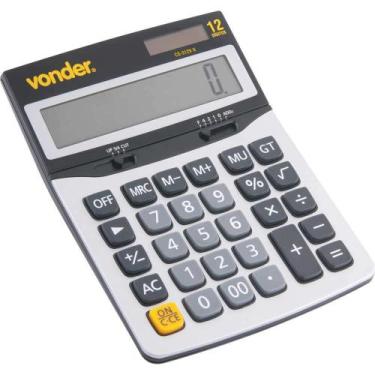 Imagem de Calculadora de Mesa 12 Dígitos, CS 312v II, Vonder OstenVonder