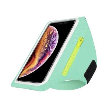 Imagem de Bolsa De Braço Unissex Para Fitness Com Zíper Para Armazenamento De Ce