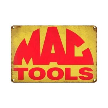 Imagem de Placa De Metal Retrô Vintage Da Marca Stihl Para Decoração De Parede E