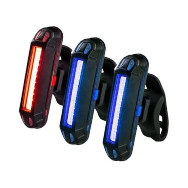 Imagem de Lanterna Traseira LED Recarregável USB Para Bicicleta, Ultra Brilhante