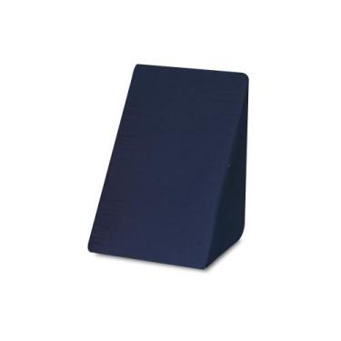 Imagem de Travesseiro Encosto Triangular Pós Operatório Cor Azul - Sankofort