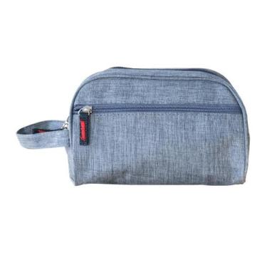 Imagem de Necessaire de poliéster com alça lateral - QUERO PRESENTEAR