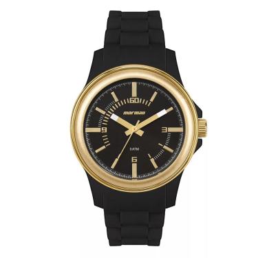 Imagem de Relógio Mormaii Feminino Analógico Dourado Preto Mo2035ls-8p