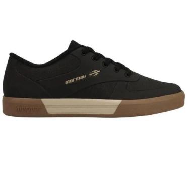 Imagem de Tenis mormaii urban smash jr easy ref 205023 menino, 33, Preto, Bege